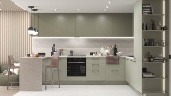 Тренды и новые цвета в дизайне современных кухонь в 2023 году в Подгорном - podgornyj.mebel54.com | фото