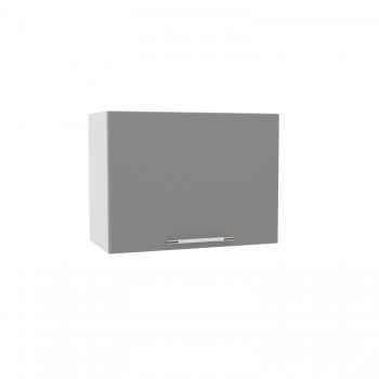 Арка ВПГ 600 шкаф верхний горизонтальный высокий (Штукатурка белая/корпус Серый) в Подгорном - podgornyj.mebel54.com | фото