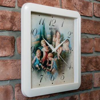 Часы настенные П-А7-327 Ангелы в Подгорном - podgornyj.mebel54.com | фото