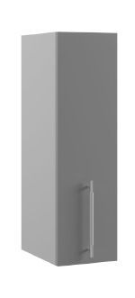 Гарда П 200 шкаф верхний (Белый Эмалит/корпус Серый) в Подгорном - podgornyj.mebel54.com | фото
