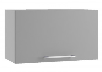 Гарда ПГ 600 шкаф верхний горизонтальный (Белый Эмалит/корпус Серый) в Подгорном - podgornyj.mebel54.com | фото