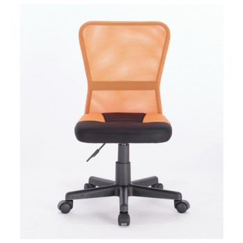 Кресло компактное BRABIX Smart MG-313 (черный, оранжевый) в Подгорном - podgornyj.mebel54.com | фото