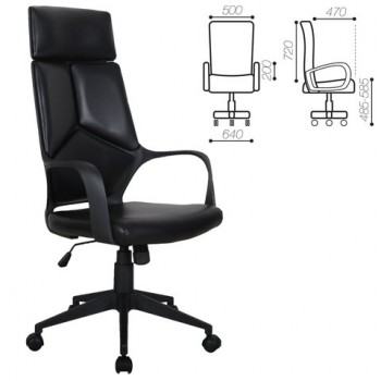 Кресло офисное BRABIX Prime EX-515 (экокожа) в Подгорном - podgornyj.mebel54.com | фото