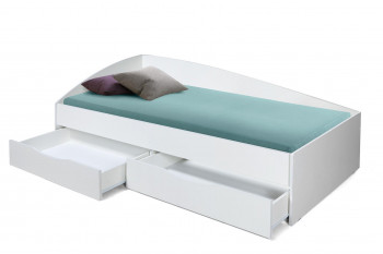 Кровать одинарная "Фея-3" (асимм.) (1900х800) в Подгорном - podgornyj.mebel54.com | фото