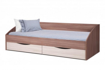 Кровать одинарная "Фея-3" (симметричная) в Подгорном - podgornyj.mebel54.com | фото