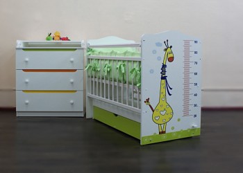 Кроватка детская Жираф в Подгорном - podgornyj.mebel54.com | фото