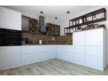 Модульная кухня Бронкс 1,8 м (Кварц) в Подгорном - podgornyj.mebel54.com | фото