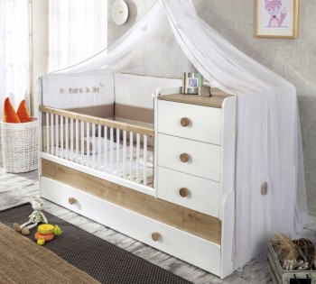 NATURA BABY Детская кровать-трансформер 20.31.1015.00 в Подгорном - podgornyj.mebel54.com | фото