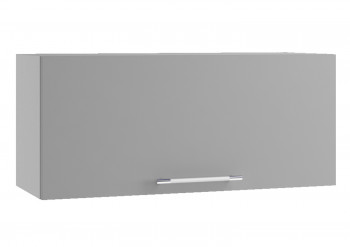 Ройс ПГ 800 Шкаф верхний горизонтальный (Графит софт/корпус Серый) в Подгорном - podgornyj.mebel54.com | фото