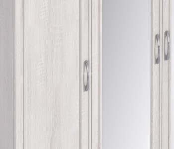Шкаф 4-х дверный СБ-2389 Флоренция (Дуб Сонома Белый) в Подгорном - podgornyj.mebel54.com | фото