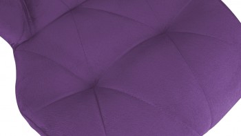 Стул «Elvis» Т7 (Черный муар/Велюр S002 фиолетовый) в Подгорном - podgornyj.mebel54.com | фото
