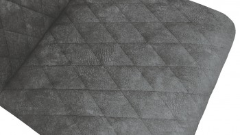 Стул «Стенли» К1С Черный муар/Микровелюр Wellmart Graphite в Подгорном - podgornyj.mebel54.com | фото
