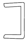 Торцевая заглушка для цоколя, h=150мм (Белый матовый) в Подгорном - podgornyj.mebel54.com | фото